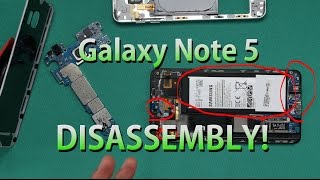 How to Disassemble Galaxy Note 5 for Repair!