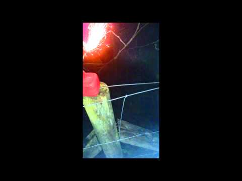 Homemade 25 gram flash cube