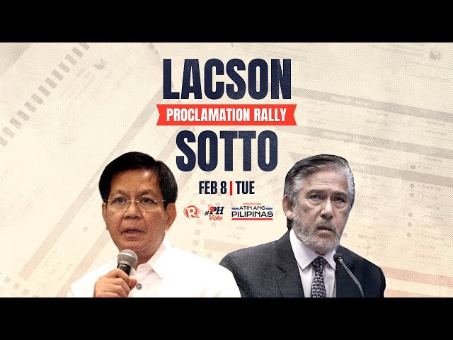 HIGHLIGHTS: Ping Lacson-Tito Sotto proclamation rally