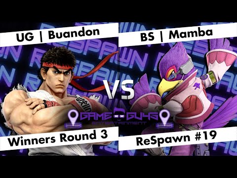 UG | Buandon (Ryu) vs BS | Mamba (Falco) - WR3 - ReSpawn #19