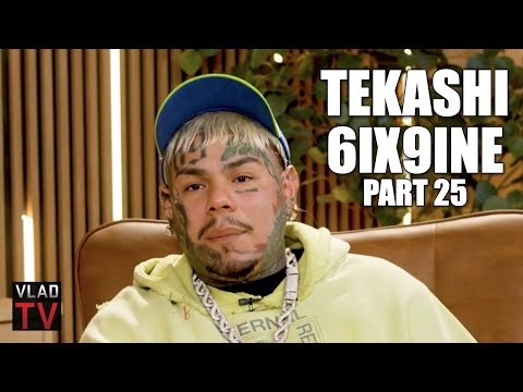 Tekashi 6ix9ine on People Calling Him Deadbeat Dad After Last VladTV Interview (Part 25)