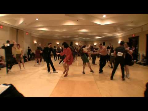 Montreal Dance Fest 2012 - The Lindy Hop J&J Challenge - Warm Up