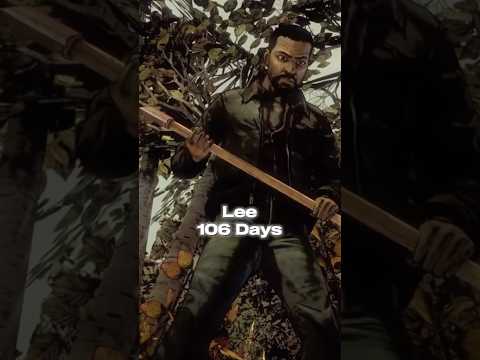 How Long Walking Dead Characters Survived | TWD Game Edit
