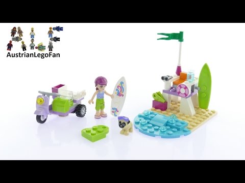 Vidéo LEGO Friends 41306 : Le scooter de plage de Mia