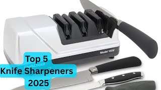 Top 5 Best Knife Sharpeners 2025 🔪 | Ultimate Buying Guide for Home & Pro Chefs