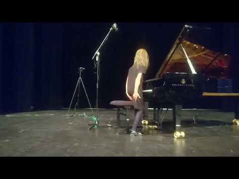 Eva en Finale du concours musical de France à Paris