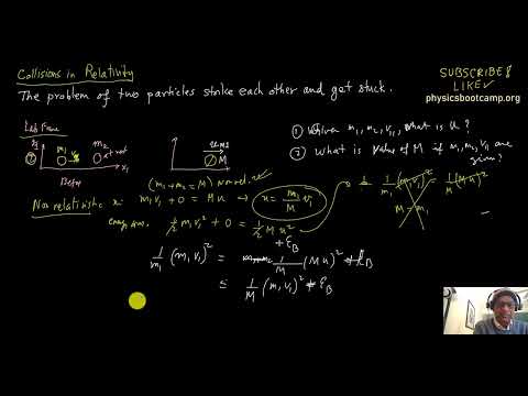 One-Dimensional Relativistic Inelastic Collision