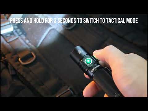 Sofirn SP35T 3800lm Tactical 21700 Flashlight Powerful LED Light USB C