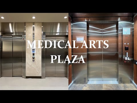 AWESOME Schindler 3300 Traction Elevators - Medical Arts Plaza - Santa Rosa, CA