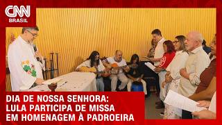 Vídeo: Confira Lula em missa no dia de Nossa Senhora Aparecida | LIVE CNN