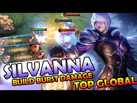 SILVANA BEST FIGHTER DURABILITY - Silvanna Build Top 1 Global - Silvanna Best Build 2022 ~ MLBB