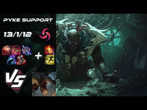 SUPPORT Pyke vs Fiddlesticks - EU Challenger Patch 25.S1.8
