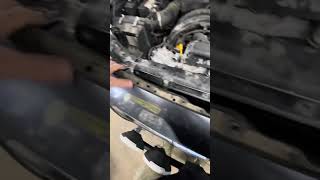 2nd gen Subaru crosstrek radiator removal