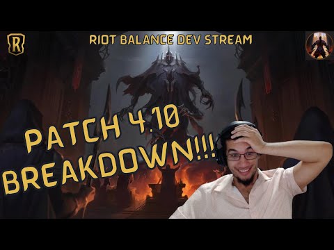 My Reactions To The Patch 4.10 Changes From Riot's Dev Stream!! | Legends Of Runeterra