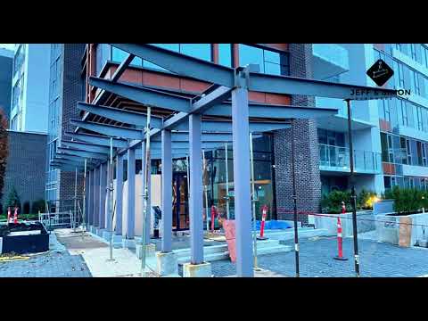 Structural Steel Entrance Canopy, Luxury Residential West Vancouver