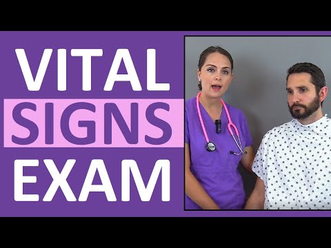 Vital Signs Nursing: Respiratory Rate, Pulse, Blood Pressure, Temperature, Pain, Oxygen