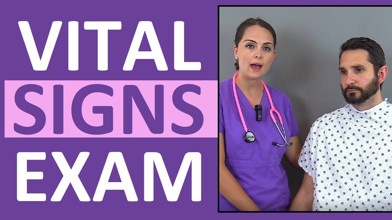 Vital Signs Nursing: Respiratory Rate, Pulse, Blood Pressure, Temperature, Pain, Oxygen