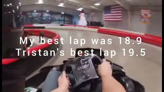 45 mph indoor go-karting! The best way to kick off the year at Autobahn!