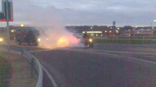 preview picture of video 'z750 burnout near Riga city'