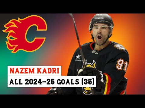 Nazem Kadri (#91) All 35 Goals of the 2024-25 NHL Season