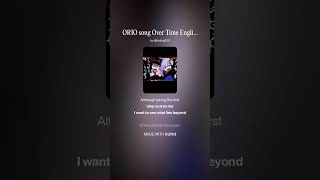ORIO song Over Time English translation