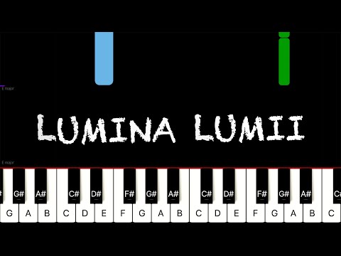 Lumina Lumii  - Toata inchinarea TUTORIAL PIAN  - Cristian Chifan