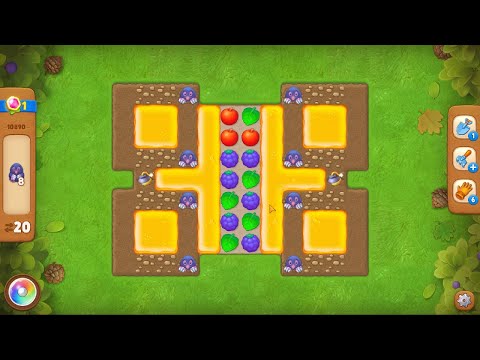 Gardenscapes level 10890 No Boosters Gameplay