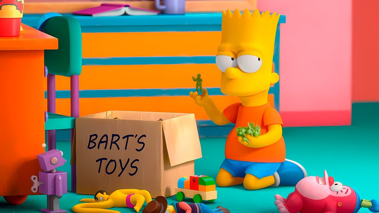 BART ENTROU NO MUNDO DE TOY STORY | A CASA DA ÁRVORE