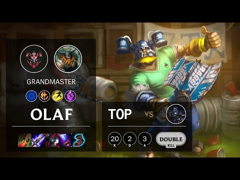 Olaf Top vs Shen - EUW Grandmaster Patch 10.16