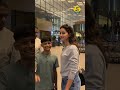 ANANYA PANDEY ARRIVES AT THE AIRPORT Ananyapandey