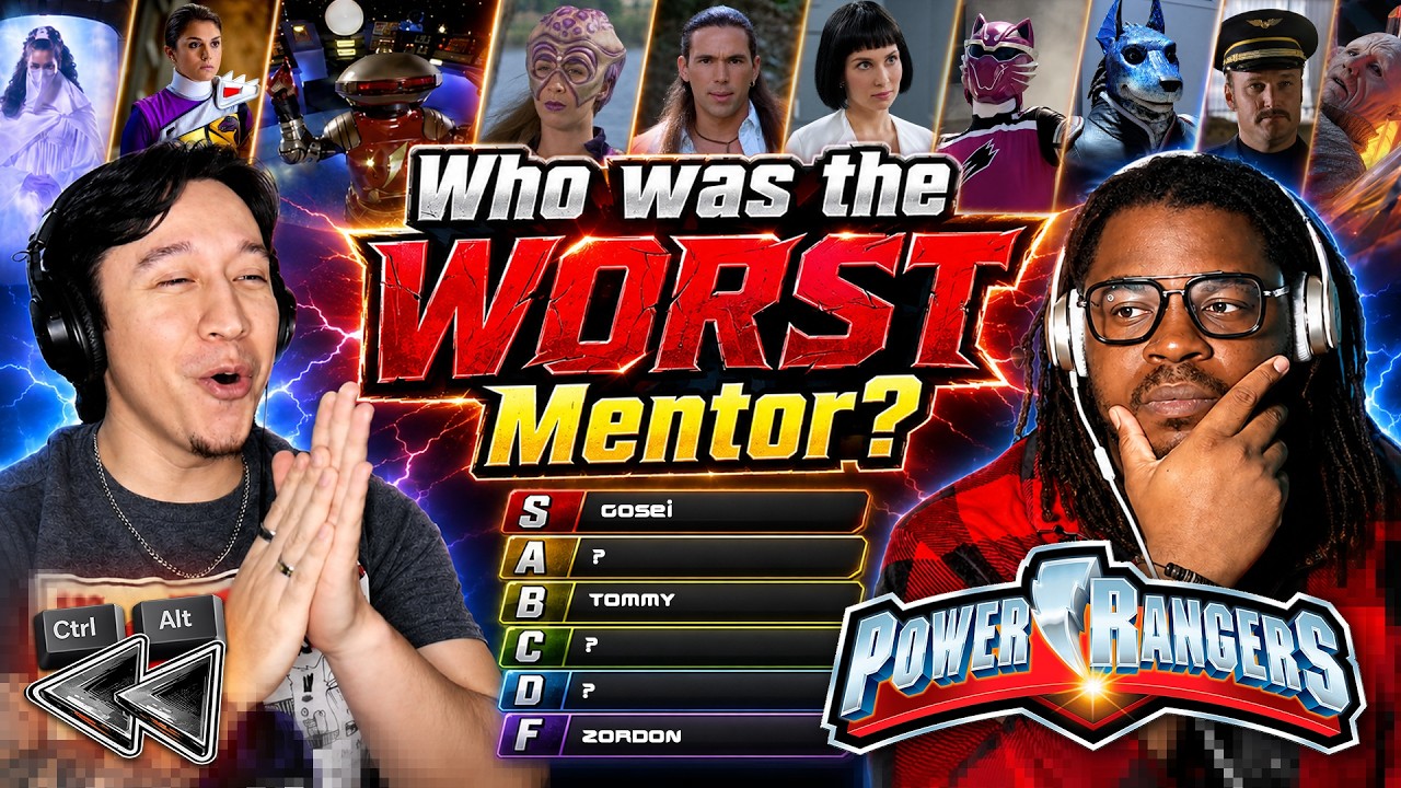 WHO'S THE BEST POWER RANGERS MENTOR?!