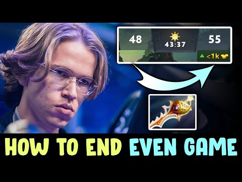 That's how TOPSON ends even game — just buy RAPIER