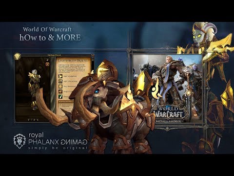 UNLOCKING Allied Races-Lightforged Draenei + Lightforged Felcrusher Mount