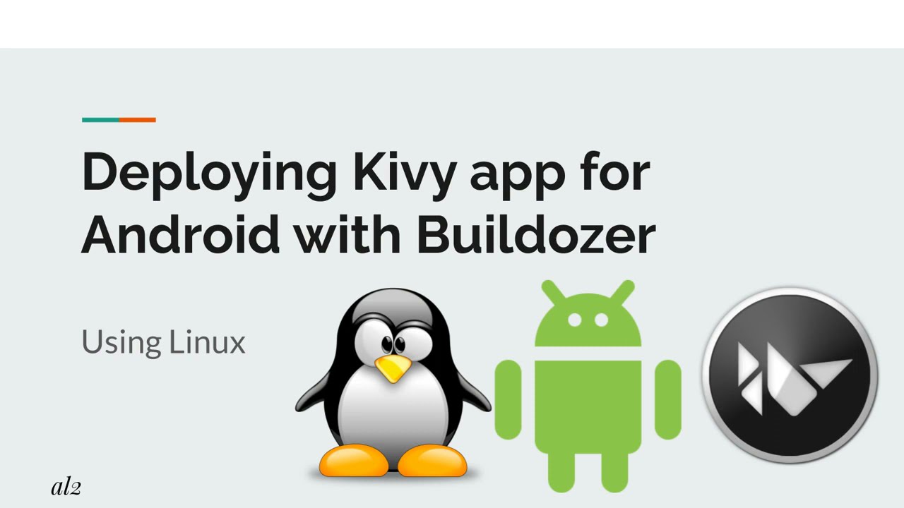 Deploying an Android application using buildozer
