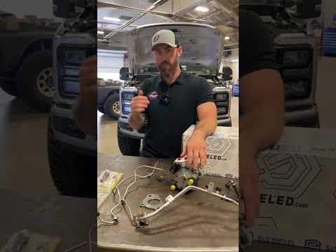 S&S Diesel Motorsport CP4 to DCR pump conversion!💪 #diesel #dieseltruck #dieselpower #shorts