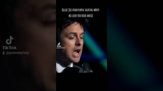 Download lagu Green Day's Billie Joe Armstrong talking about his love for rock music mp3