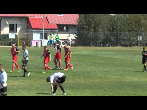 KS Chwaszczyno - Cartusia Kartuzy 1:0 (09.08.2014) bramka