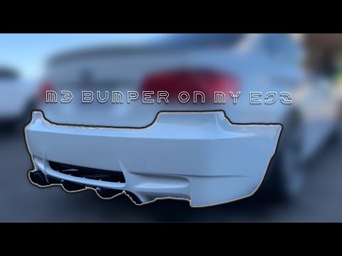 BMW E92 | M3 REAR BUMPER INSTALL