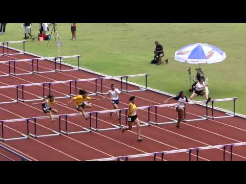 80m Hurdles 0.762m Girls U15 #1 -   2012 SAA T&F Series 3