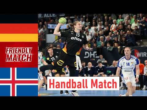 🇩🇪 Germany Vs Iceland Handball Match | Friendly 2025