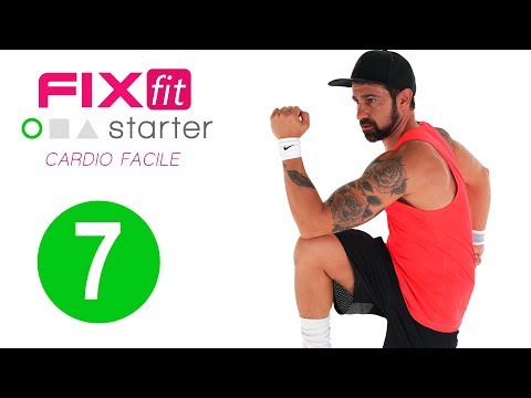 Fixfit Starter (PUNTATA 7) - Esercizi Cardio Bassa Intensità Per Principianti (Allenamento Completo)