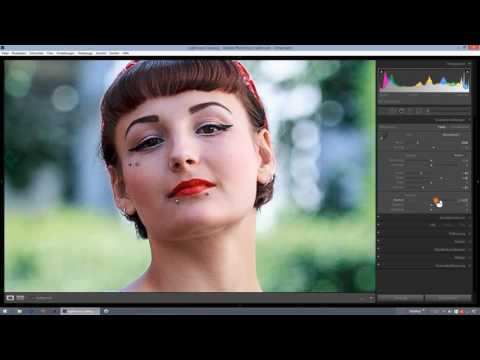 RAW Entwicklung Pin-Up Available Light