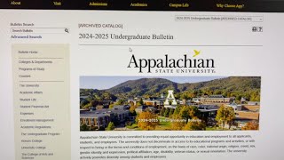 How to Register For Classes at App State