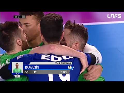 Gol Rafa Usín (0-1) Catgas Energía - Osasuna Magna. J26, 1Div. LNFS
