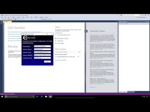 DNN9 Series Video 11 - Creating and Packaging a Module in DNN 9