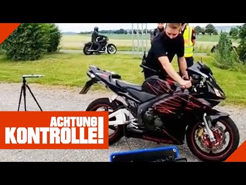103 decibels during exhaust inspection! How much does the driver have to pay? | Attention: Contro...