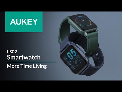 AUKEY LS02 Smartwatch Fitness Tracker 12 Activity Black