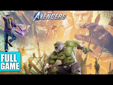 MARVEL'S AVENGERS Hawkeye DLC FULL GAME Gameplay Walkthrough  [4K 60FPS PC] - No Commentary