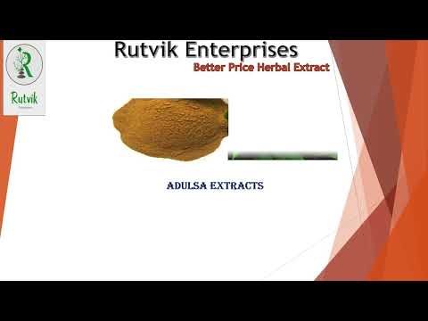 Adhatoda Vasica/ Adulsa Extract