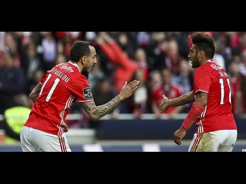 Benfica 3-3 Boavista; 17ª Jorn. Liga 2016/17; Golos do Benfica com relato